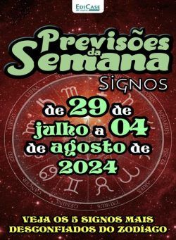 Previsoes da Semana – 29 Julho 2024