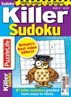 PuzzleLife Killer Sudoku – Issue 41 2024