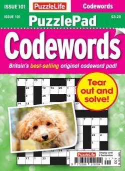 PuzzleLife PuzzlePad Codewords – August 2024