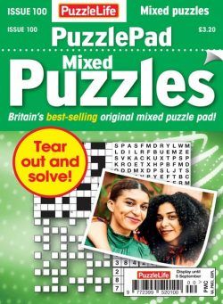 PuzzleLife PuzzlePad Puzzles – August 2024