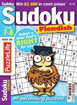 PuzzleLife Sudoku Fiendish – Issue 100 2024