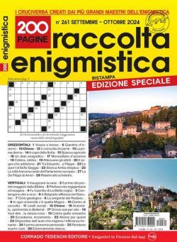 Raccolta Enigmistica – Settembre-Ottobre 2024