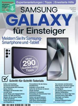 Samsung Galaxy fur Einsteiger – August 2024