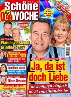 Schone Woche – 21 August 2024