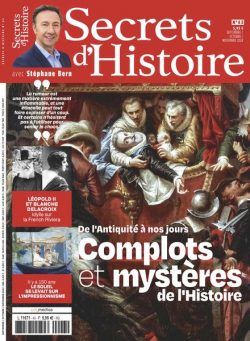 Secrets d’Histoire – Septembre-Octobre-Novembre 2024