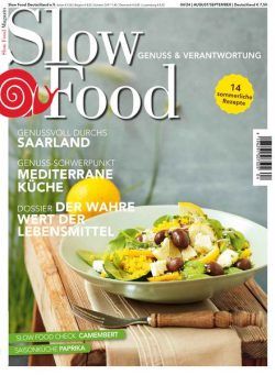 Slow Food Magazin – August-September 2024