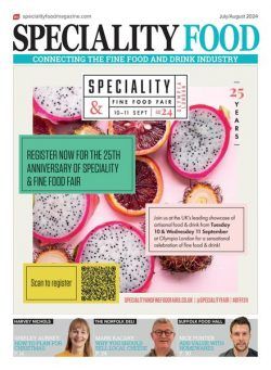 Speciality Food – July-August 2024