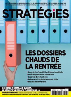 Strategies – 22 Aout 2024