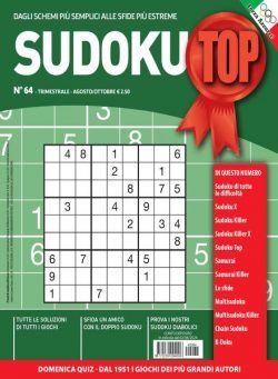 Sudoku Top – Agosto-Ottobre 2024