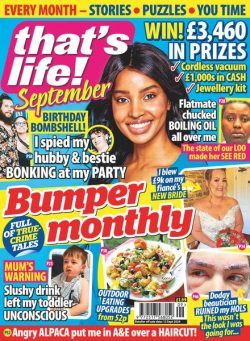 That’s Life Monthly – September 2024