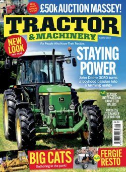 Tractor & Machinery – August 2024