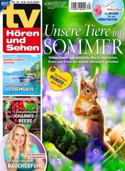 TV HOren und Sehen – 26 Juli 2024