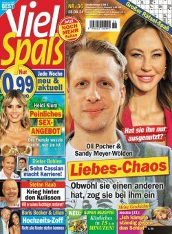 Viel Spass – 28 August 2024