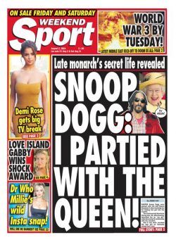 Weekend Sport – August 2 2024