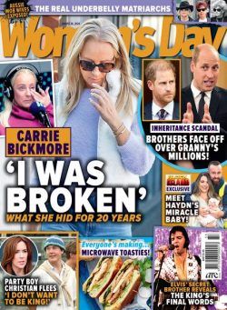 Woman’s Day Australia – August 26 2024