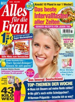 Alles fur die Frau – 30 August 2024