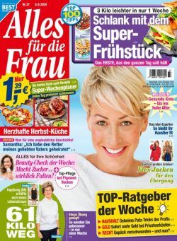 Alles fur die Frau – 6 September 2024