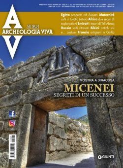 Archeologia Viva – Settembre-Ottobre 2024