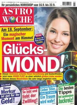 Astrowoche – 11 September 2024