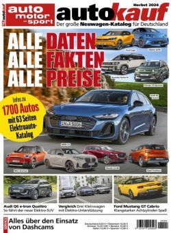 Auto Motor und Sport Autokauf – Herbst 2024