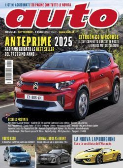 Auto – Settembre 2024