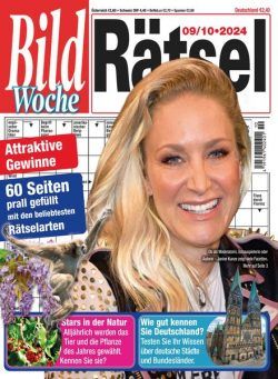 Bild Woche Ratsel – September-Oktober 2024