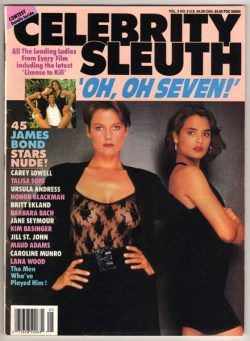 Celebrity Sleuth – Vol 2 N 5 1989