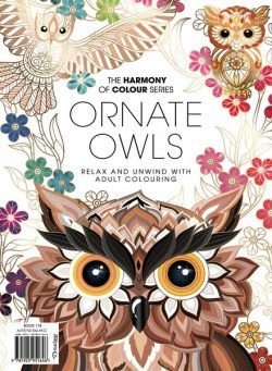 Colouring Book – Ornate Owls 2024