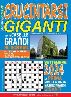 Crucintarsi Giganti – Settembre 2024