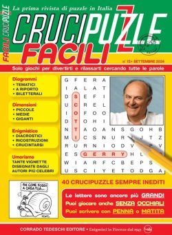 Crucipuzzle – 3 Settembre 2024