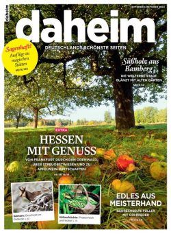 Daheim – September-Oktober 2024