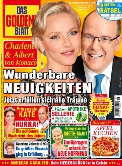 Das Goldene Blatt – 14 September 2024