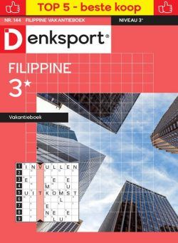 Denksport Filippine 3 Vakantieboek – 22 Augustus 2024