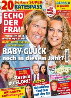 Echo der Frau – 18 September 2024