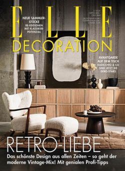 Elle Decoration Germany – September-Oktober 2024