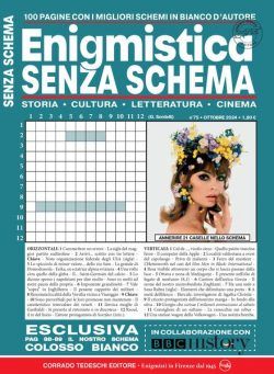 Enigmistica Senza Schema – Ottobre 2024