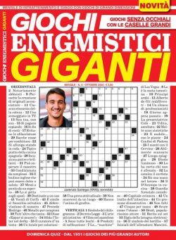 Enigmistica Speciale – 6 Settembre 2024