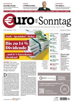 Euro am Sonntag – 20 September 2024