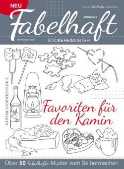 Fabelhaft Stickereimuster – Fireside Favourites 2024