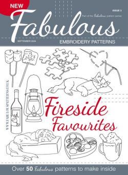 Fabulous Embroidery Patterns – Issue 3 Fireside Favourites 2024