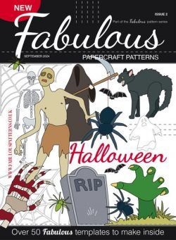 Fabulous Papercraft Patterns – Issue 2 Halloween 2024