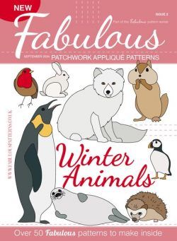 Fabulous Patchwork Applique Patterns – Issue 2 Winter Animals 2024