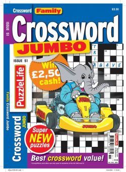 Family Crossword Jumbo – August 2024