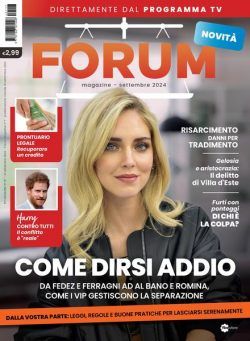 Forum Magazine Italia – Settembre 2024