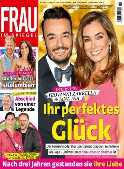 Frau im Spiegel – 28 August 2024