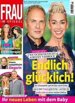 Frau im Spiegel – 4 September 2024