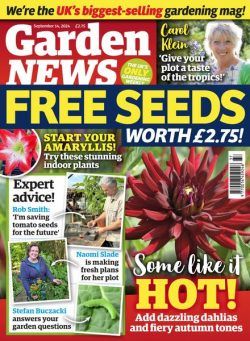 Garden News – 14 September 2024