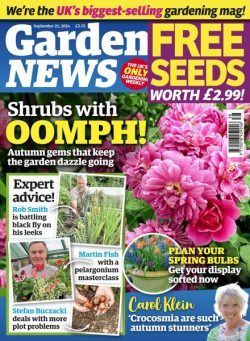 Garden News – 21 September 2024