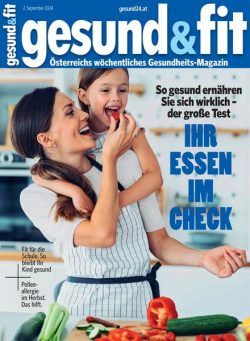 Gesund & Fit – 2 September 2024