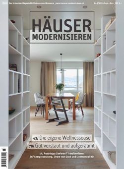 Hauser Modernisieren – September-November 2024